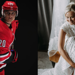 Sebastian Aho ja hänen vaimonsa Rosa Aho yhdessä.